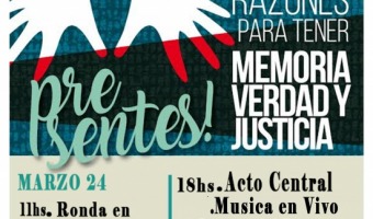 POR LA MEMORIA, VERDAD Y JUSTICIA